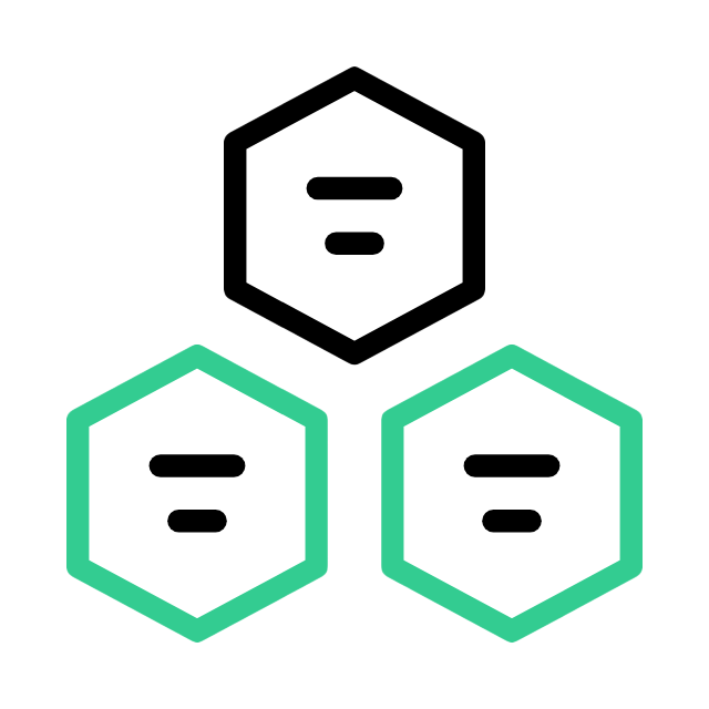 Icono de identidad corporativa