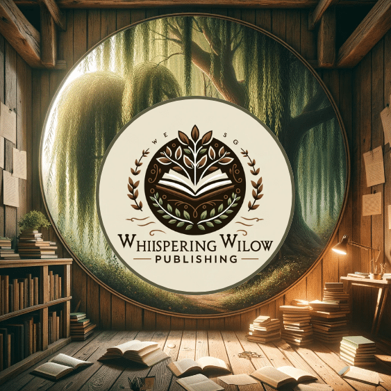 Diseño Gráfico para Historias entre Hojas: Whispering Willow Publicaciones