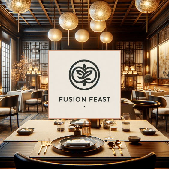 Diseño Gráfico para Sabor sin Límites: Fusion Feast Gastronomía