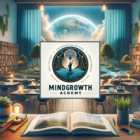 Diseño Gráfico para Expansión Intelectual: MindGrowth Academy