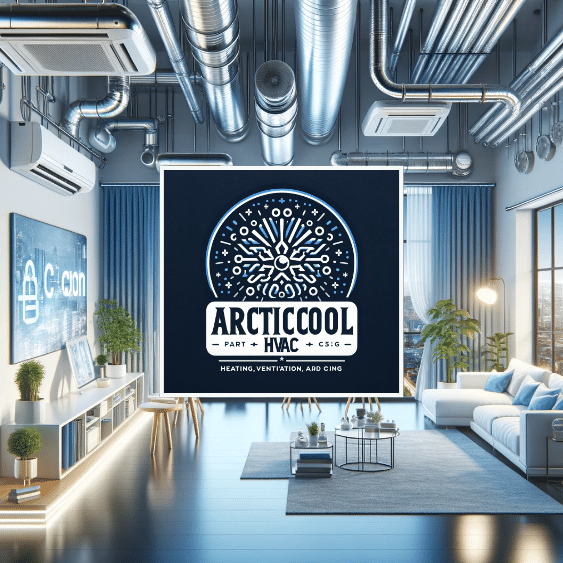 Diseño Gráfico para Frescura Tecnológica: ArcticCool HVAC