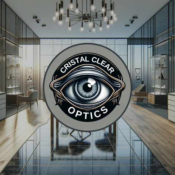 Diseño Gráfico para Visión Perfecta: Crystal Clear Optics