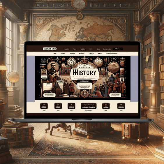 Desarrollo Web para Relatos del Tiempo: Ventana a la Historia
