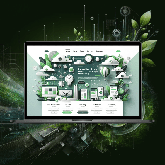 Desarrollo Web para EcoTech Harmonía: Circuito Verde de Innovación